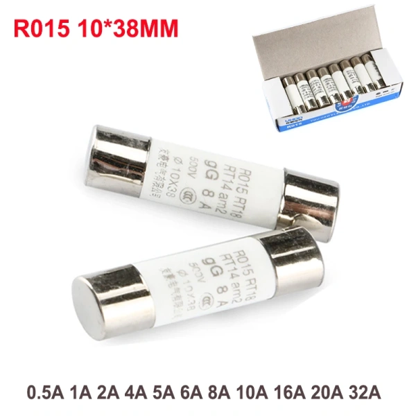 RT18 Ceramic Tube Fuses 10*38mm