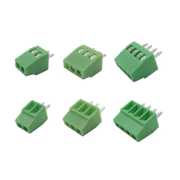 2.54mm Pitch  KF120  2P 3P 4P PCB Screw Terminal Block Connector Straight Pin Terminal Adapter