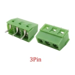 5.0mm Pitch KF127 PCB Wire Terminals Block KF127 2Pin 3Pin Spliceable Straight Pin Screw Terminal 26-14AWG Cable Connector