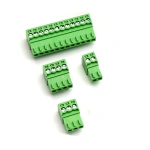 2.54mm 2EDG- Plug-in PCB Terminal Block with Small Pitch Straight Leg Bent Pin Seat 2P/3P/4P/5P/6P