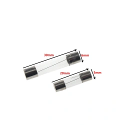 Fast-Blow Glass Tube Fuses 5*20 6*30mm