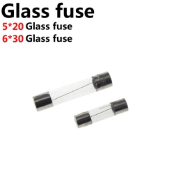 Fast-Blow Glass Tube Fuses 5*20 6*30mm