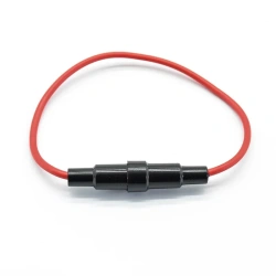 Inline Fast-Blow Fuse Holder with 22AWG Wire