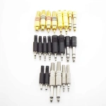 3.5~6.5mm female Male Audio Connector Adapter RCA Male to Female Stereo jack Plug For Aux Speaker Cable Headphone adaptor P1