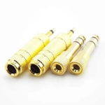 3.5~6.5mm female Male Audio Connector Adapter RCA Male to Female Stereo jack Plug For Aux Speaker Cable Headphone adaptor P1