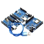 UNO R3 Official Box ATMEGA16U2 / UNO+WiFi R3 MEGA328P Chip CH340G For Arduino UNO R3 Development Board WeMos ESP8266