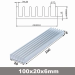 Aluminium Heatsink Cooling Radiator Heat Sink