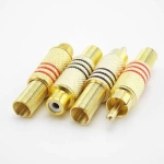 3.5~6.5mm female Male Audio Connector Adapter RCA Male to Female Stereo jack Plug For Aux Speaker Cable Headphone adaptor P1