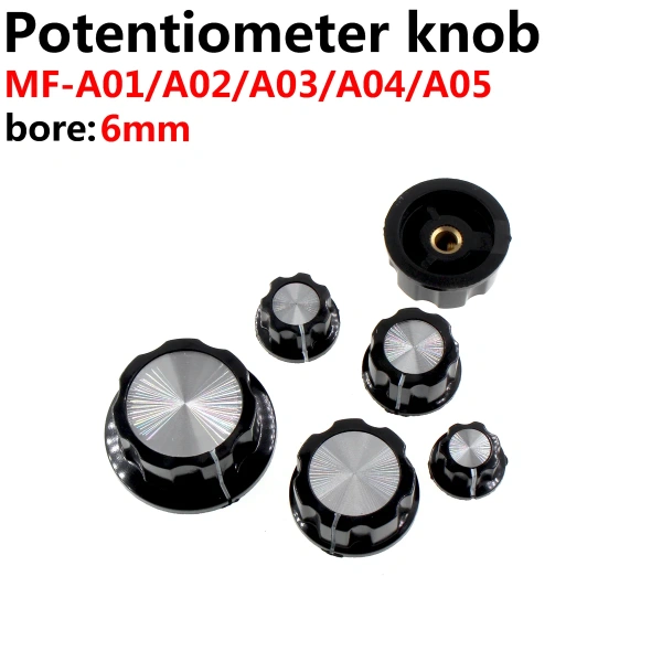 MFA01 MFA02 MFA03 MFA04 MFA05 knob Switch A-1 A-2 A-3 A-4 A-5 potentiometer knob Bakelite knob cap inner bore:6mm