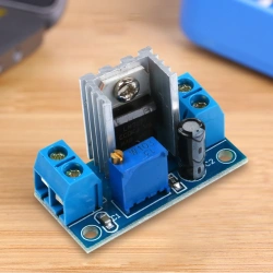 Adjustable Voltage Regulator Power Supply Buck Step Down Linear Regulator Input 4.5V-40V Voltage Stabilizer for MP3 MP4 PSP