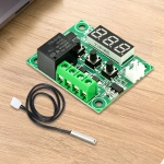 XH-W1209 Digital Temperature Control Switch Board with Waterproof NTC Probe Temperature Controller Module 10A One-Channel Relay