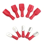 Insulated Female&Male Crimp Spade Terminals Wire Butt Connector Electrical Wire Cable Connecors Assorted Kit