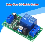 Delay Relay Module Time Adjustable Timer Relay Control Switch Board 12V DC Cycle Delay Timer Control Off Switch