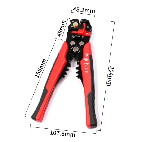 3 in 1 Wire Stripper Self Adjustable Automatic Cable Wire Stripper Crimping Plier Crimper Terminal Cutter Hand Tool