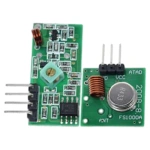 315/433 Mhz RF Transmitter Receiver Module 3.5-12V/DC5V Wireless RF Transmitter Receiver Transceiver Module for Arduino