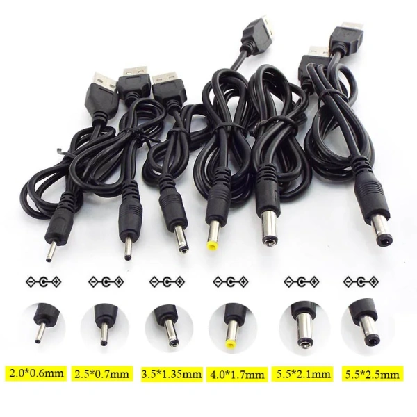 USB to DC Power Cable