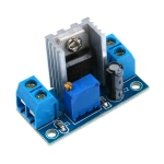 Adjustable Voltage Regulator Power Supply Buck Step Down Linear Regulator Input 4.5V-40V Voltage Stabilizer for MP3 MP4 PSP