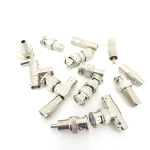 BNC RCA male female to RCA F BNC male female connector Converter plug jack angel RF RG59 Q9 Coaxial video Cable splitter p1