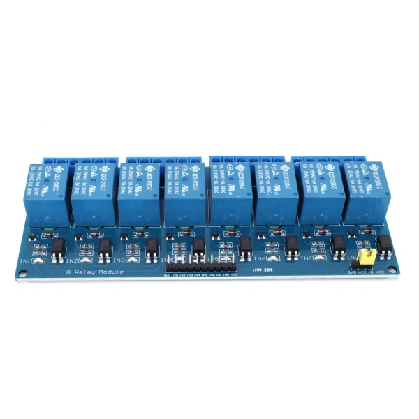 5V 12V 24V Relay Output Mudule Support High Or Low Level Trigger Power Relay Module with Optocoupler Isolation for Arduino DIY