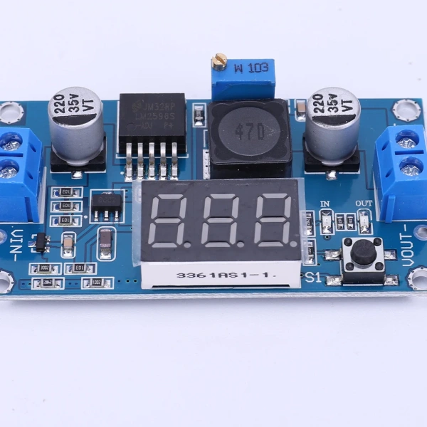 LM2596 DC-DC Step-Down Power Supply Module Electronic Voltage Stabilizer Input 25V-40V Output 1.25V-37V Variable Volt Regulator