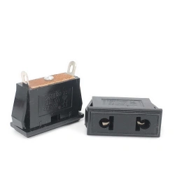 Black Copper 10/16A 250V American Japan Australian British EU Germany French Brazil Universal Electrical AC power socket