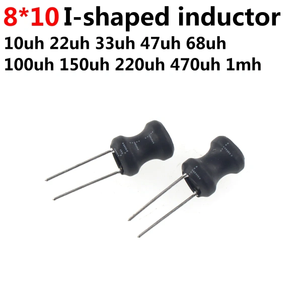 I shape Power Inductor 8*10 10uh 33uh 47uh 68uh 100uh 150uh 220uh 330uh 470uh DR CORE Coil Inductors