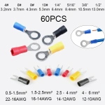 Ring Terminals Crimp Connector Wire Terminal Cable Electric Connector Assortment Terminals for Wire Lug Terminal