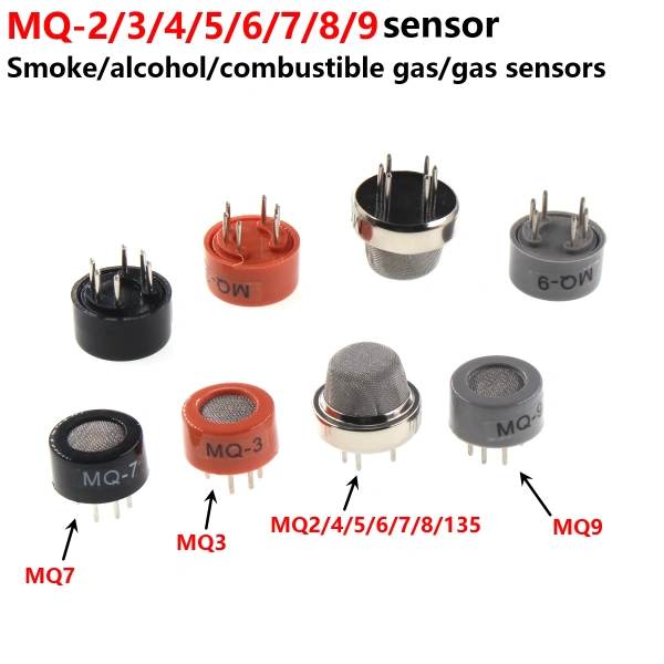 Smoke Alcohol Gas CO Gas Sensor Module MQ-2 MQ-3 MQ-4 MQ-5 MQ-7 MQ-8 MQ-9 MQ-135