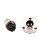 GX12 GX16 GX20 Flange Butting Type 2/3/4/5/6/7/8/9/10/12/14/15 Pin Male&Femal Aviation Plug &Socket Connectors Copper