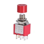 SPDT DPDT Reset Latching Toggle Switch 125V6A MTS-302 Mini Miniature Toggle Switch MTS-403 ON-ON Mini Toggle Switches