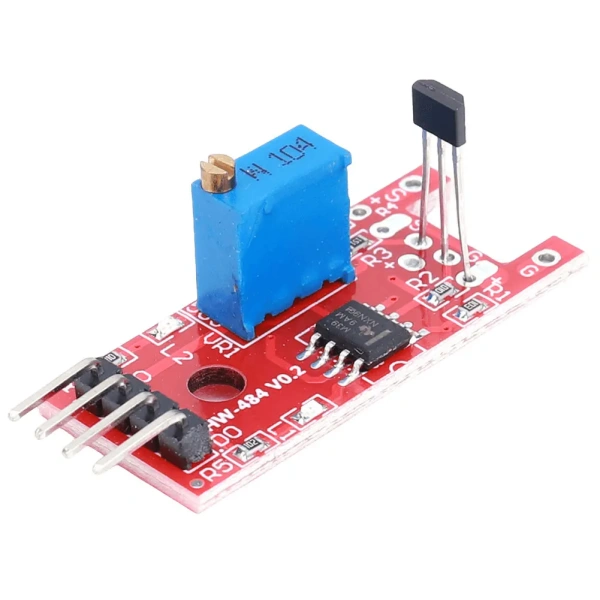 KY-024 Linear Magnetic Hall Switches LM393 Chip Linear Magnetic Hall Sensor Hall Effect Magnetic Sensor for Arduino DIY Kit