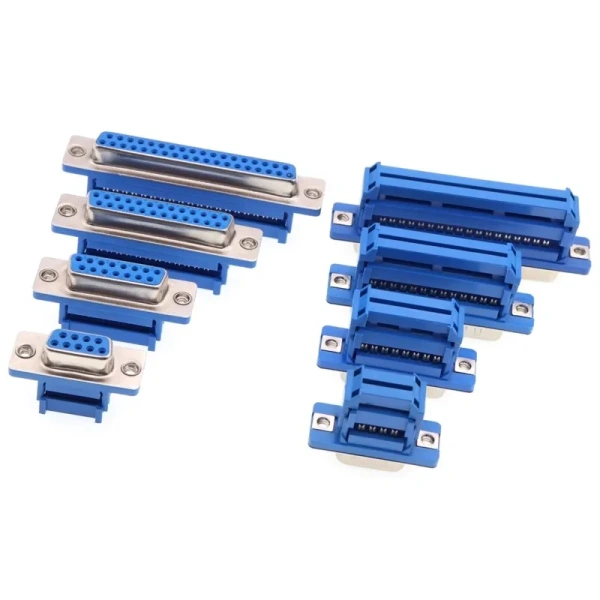 D-SUB DIDC9 15 25 37Pin DB9DB15DB25 Male Female D-Sub RS232 COM CONNECTOR Head line pressing type connector FOR ribbon cable