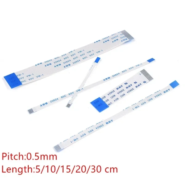 FFC/FPC Cable AWM 20624 80C 60V VW-1