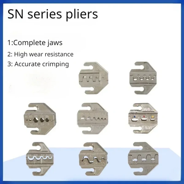Crimping Tool Pliers Crimp Jaw Set,4mm slot jaws,SN-48BS/58B/02C//06/X6/06WF/03H,used for crimping terminals
