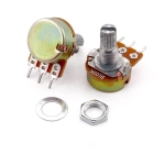 WH148 3pin 6pin 15mm B1K B2K B5K B10K B20K B50K B100K B250K B500K B1M Potentiometer 1K 2K 5K 10K 20K 50K 100K 250K 500K 1M