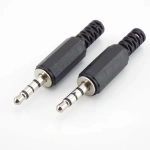 3.5mm RCA male Plug Connector 2 3 4 Pole Mono Stereo Audio Video Dual Audio adapter Cable Wire adaptor For Headphone Socket P1