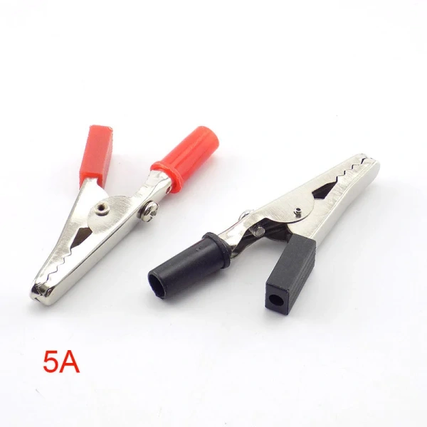 5A/30A/50A/100A Electrical Alligator Clips car Battery Clamps For Car Test Probe Crocodile Clip Connector Electrical DIY Tools