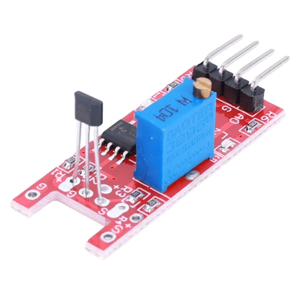 KY-024 Linear Magnetic Hall Switches LM393 Chip Linear Magnetic Hall Sensor Hall Effect Magnetic Sensor for Arduino DIY Kit