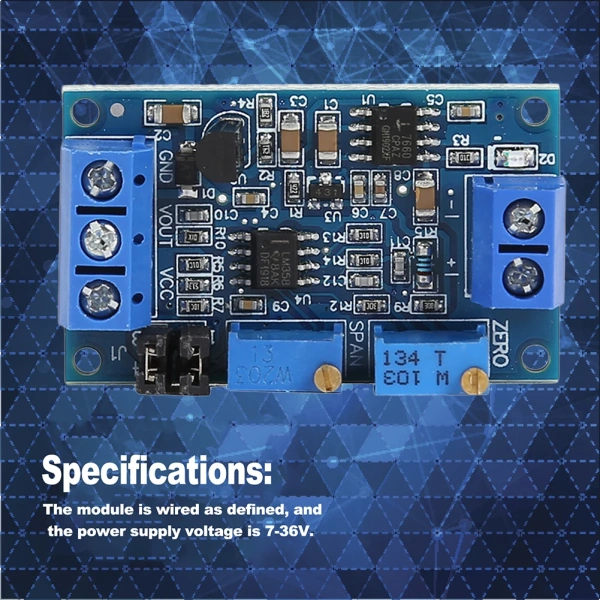 Current Voltage Converter Professional 0/4-20mA To 0-3.3V/5V/10V Voltage Transmitter Circuit Board