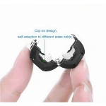 Anti-interference Snap Ferrite Filter For Cable Ferrite Core Choke Clip EMC Inner Diameter 3.5/5/7/9/11/13MM Degaussing Filter