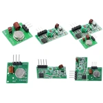 315/433 Mhz RF Transmitter Receiver Module 3.5-12V/DC5V Wireless RF Transmitter Receiver Transceiver Module for Arduino