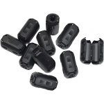 Anti-interference Snap Ferrite Filter For Cable Ferrite Core Choke Clip EMC Inner Diameter 3.5/5/7/9/11/13MM Degaussing Filter