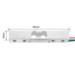 1/5/10/20KG Load Cell Amplifier Weighing Sensor Module Used to Measure Force Pressure Displacement Strain Torque