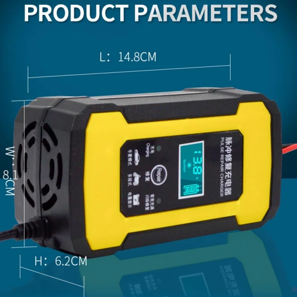 Smart Car Battery Charger 12V 6A