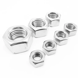 M1 M1.2 M1.4 M1.6 M2 M2.5 M3 M3.5 M4 M5 M6 M8 M10 M12 M16 M20 M24 DIN934 304 Stainless Steel Hex Hexagon Nut