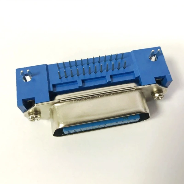 Male Female Centronics Connector 57 Series 14/24/36/50Pin 90 Degree PCB Mount DIP Type Printer Socket