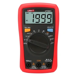 UNI-T UT33A+/UT33B+/UT33C+/UT33D+ Palm Size Multimeter; 1999 Display Digital Multimeter/Auto Backlight/Auto Shutdown