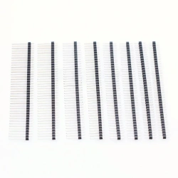 2.54mm Pitch 2p 3p 4p 5p 6p 8p 10p 15p 30p 40p Single Row Male Connector PCB Board Pin Header Long 13/15/17/19/21/25mm