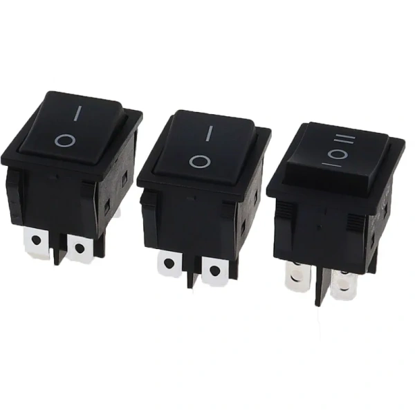 30/35A 125/250V AC High Current,ON/OFF,Special for Eelding Machine,KCD4 Sterling Silver Point,Rocker Power Button Switches