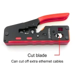 utp cat5e connector+CAT5 CAT6 CAT6A CAT7 CAT8 Crimping Pliers multitool rj45 crimper network tool stripper ethernet cable cutter